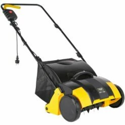 Aérateur Démousseur électrique De Pelouse 1300W Travail 34 Cm 3 Profondeurs Travail Texas MPC1300 - Jaune -Scarificateur Soldes Boutique 28328601 2