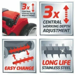 EINHELL Scarificateur électrique 35cm 1400W 7 EINHELL Scarificateur électrique 35cm 1400W -Scarificateur Soldes Boutique 46284530 4